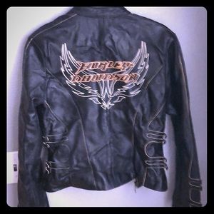 Genuine leather Harley Davidson jacket